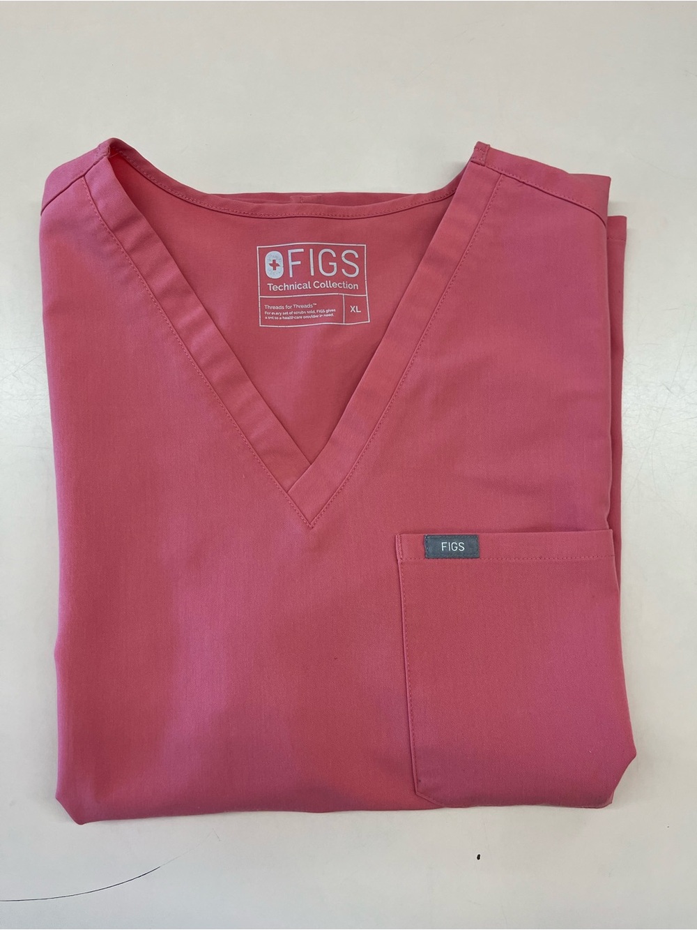 FIGS Scrub Set Beat It Pink XL